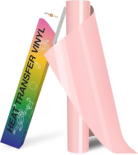 Miniatura 175 de HTVRONT - Rollo de vinilo termotransferible, 12 in x 8 ft, para diseños en camisetas, fácil de cortar y despegar, para planchar y máquinas Cricut
