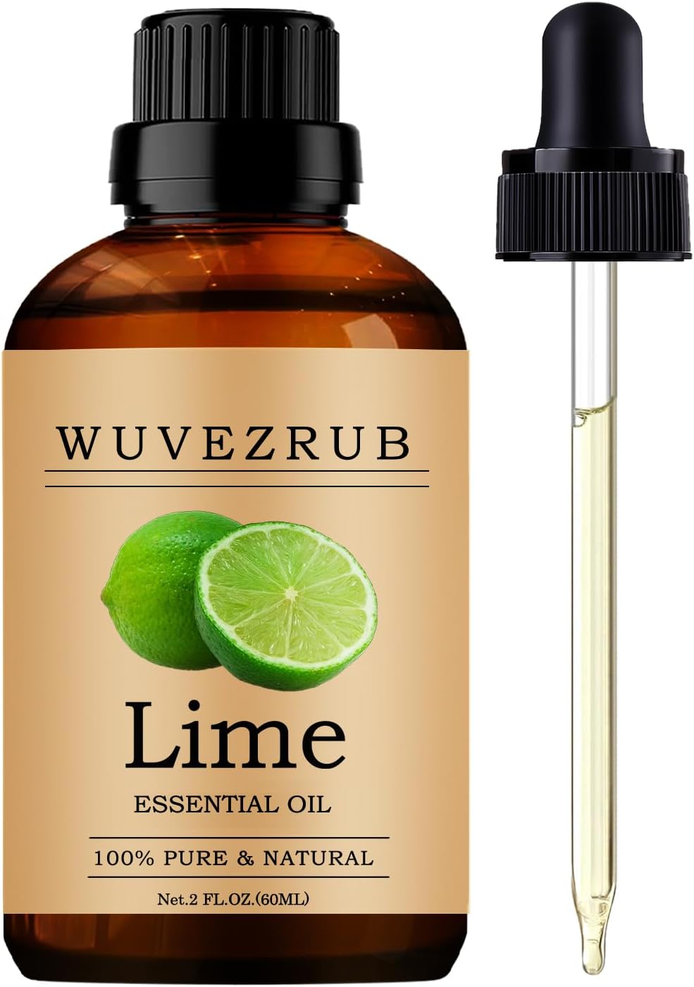 Lime Essential Oil -, Pure and Natural, 60ML / 2 Fl Oz for Aromatherapy Diffuser
