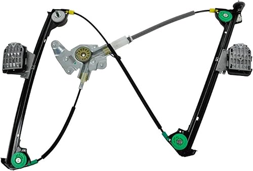 Miniatura 319 de TRQ Juego de elevalunas manual para el lado del conductor y del pasajero compatible con Chevrolet Tracker 1998 1989-1997 Geo 1989-1998 Suzuki