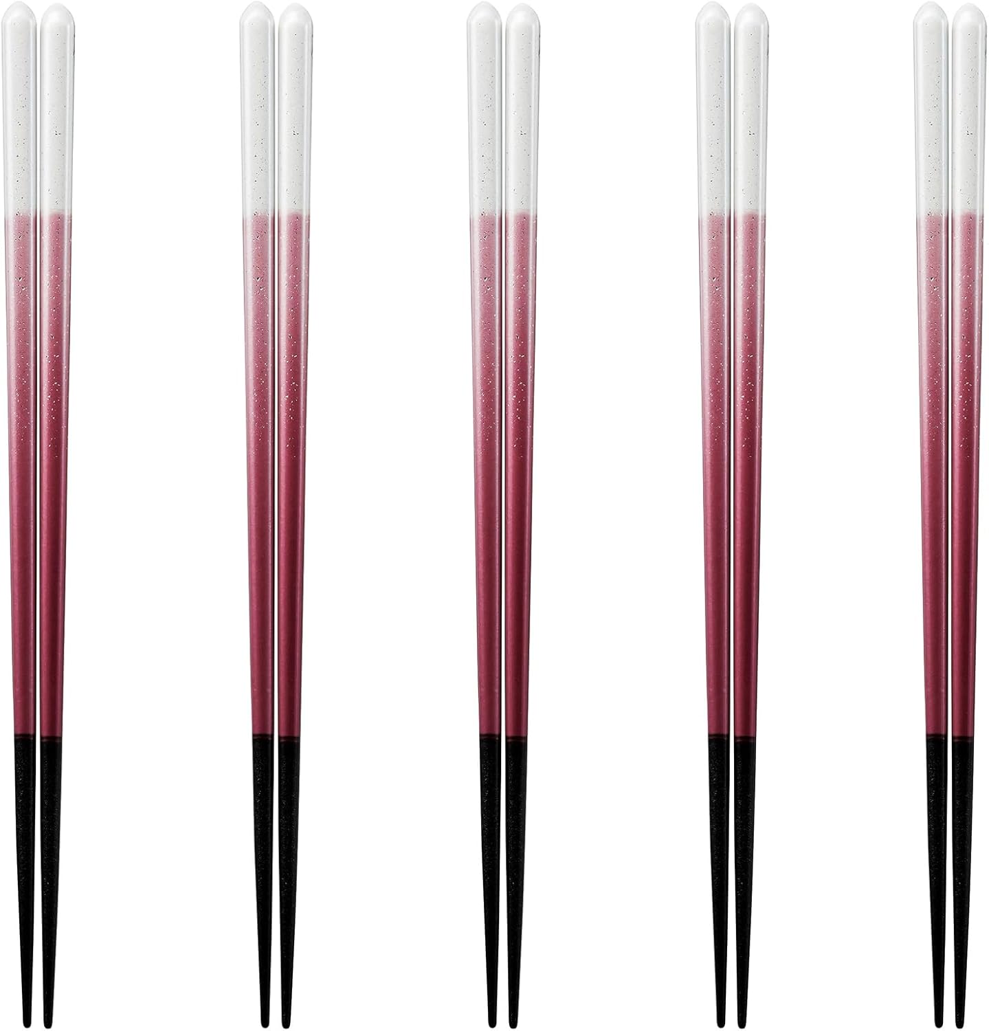 J-kitchens PID587005 Japanese Chopsticks Set, 5 Pairs, Material: Wood, Chopsticks, Dishwasher Safe, Made in Japan