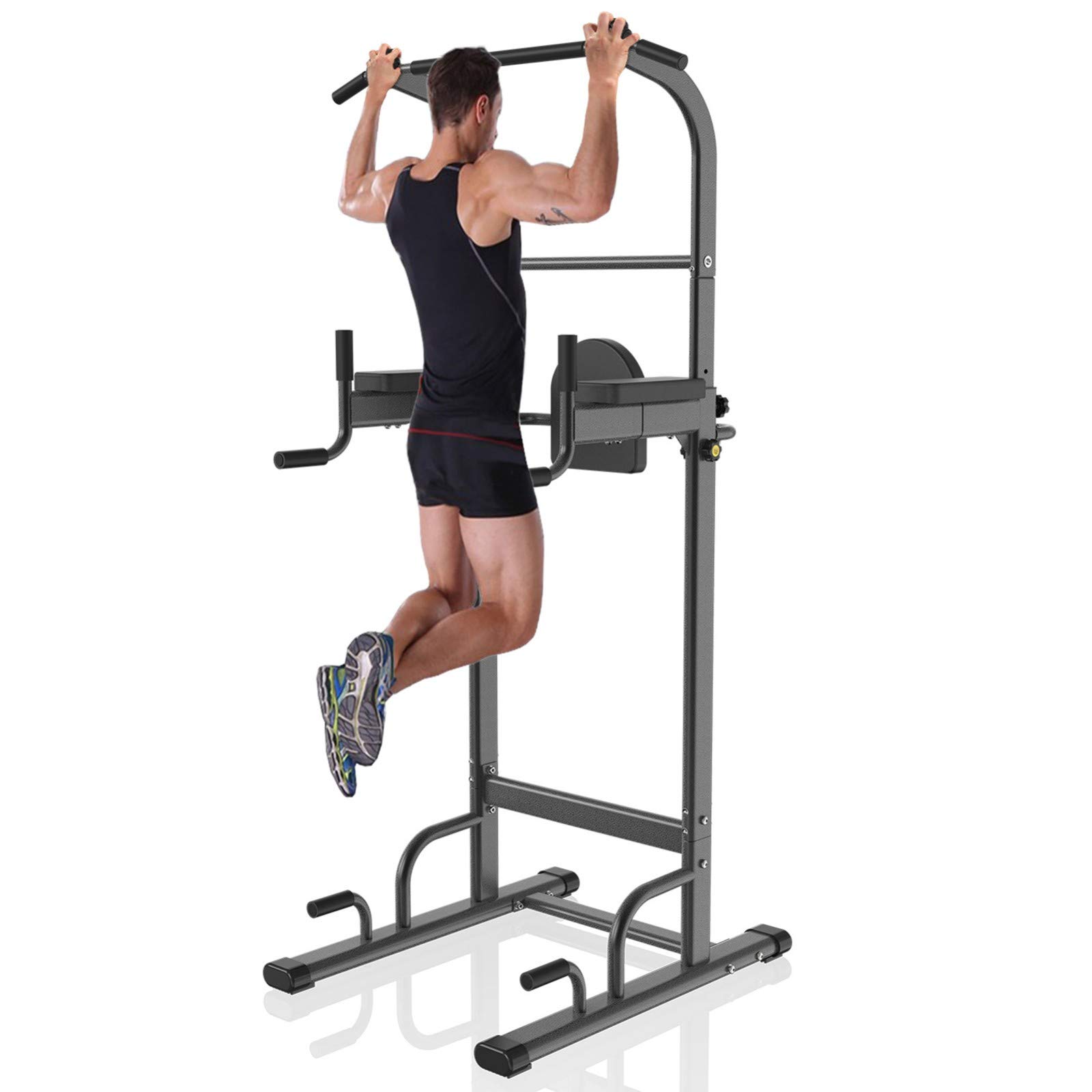 Squat Rack Attrezzatura per Il Fitness Super Large Pull-Up Regolazione A 14 Segmenti Sollevatore per Pull-Up Esercizio per Muscoli Addominali