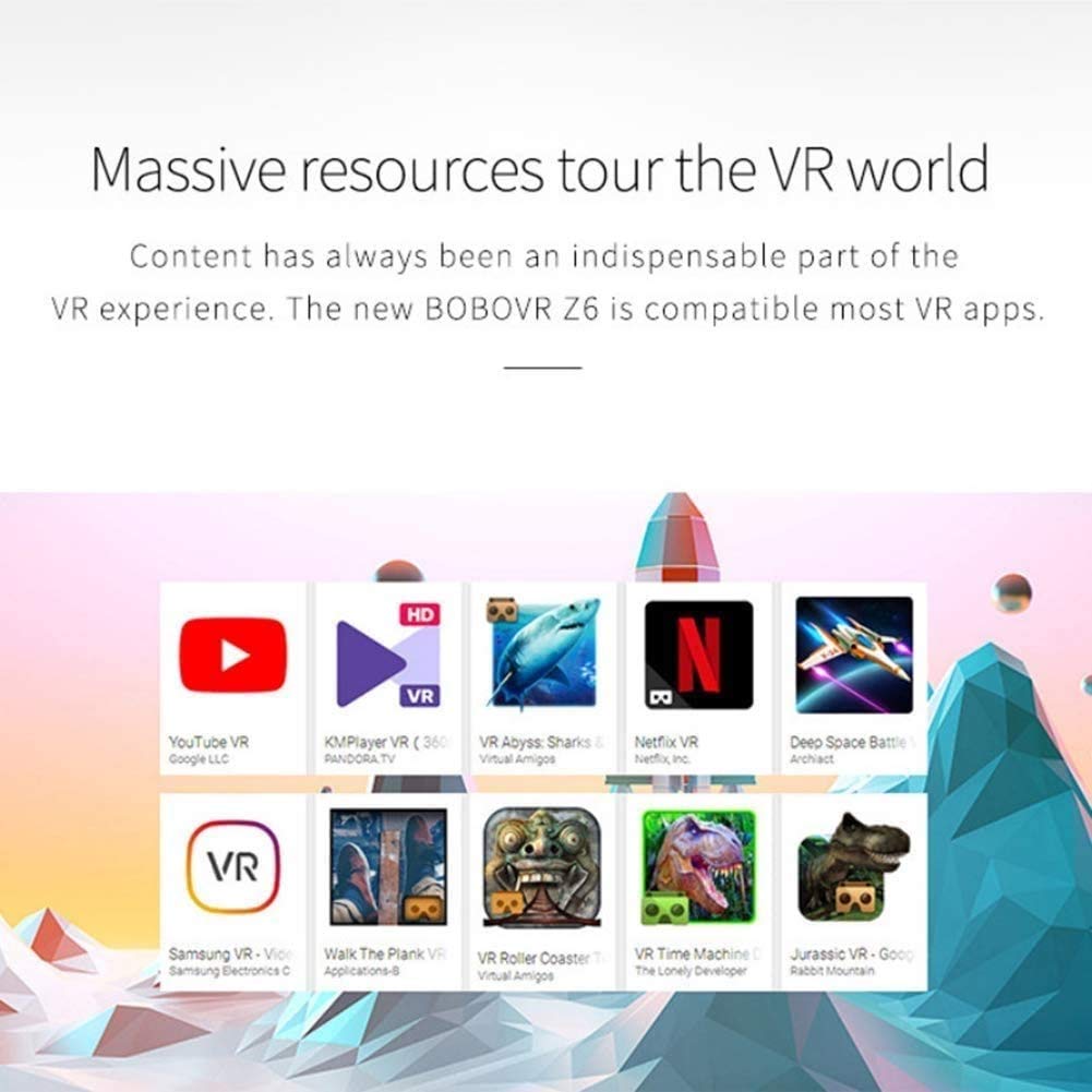 VR Auriculares para teléfonos iOS y Android - Gafas de Realidad Virtual | Cómodo y Ajustable VR Gafas | Gran Regalo para niños y Adultos.