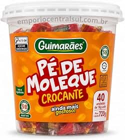 Pote Pé de Moleque Crocante 720g C/40 und