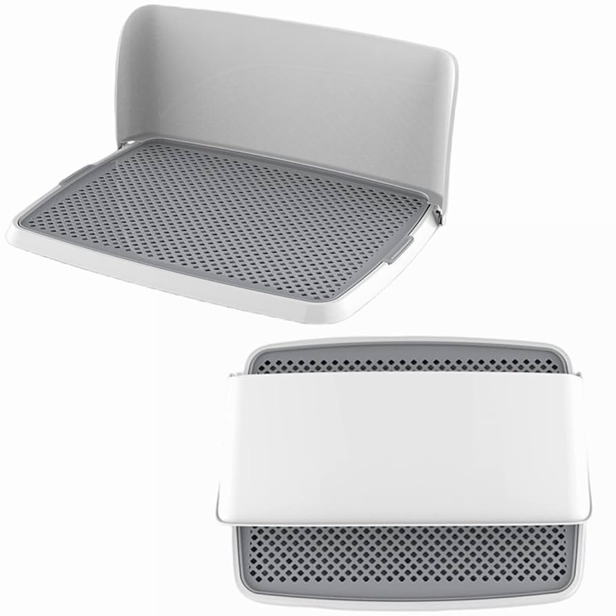 3面囲い付き特注トイレトレー1個 オーダーメイド】3面囲い付きトイレトレー - 犬猫用のおしゃれな