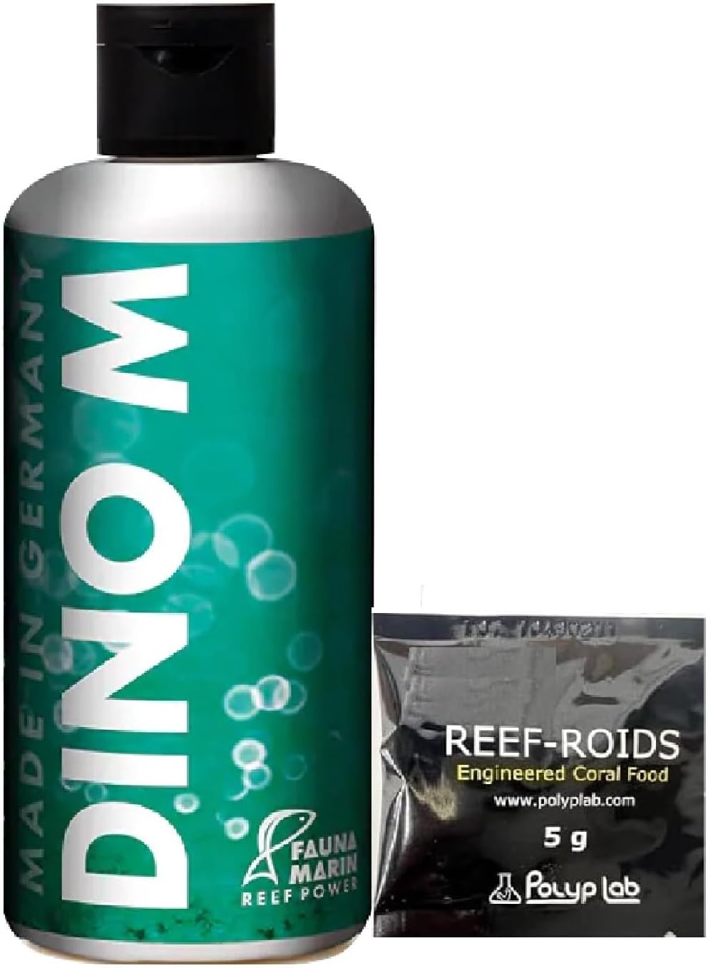Fauna Marin Dino M DinoflageIIate aIgae KlLLER Dino-M Reef Marine Saltwater Aquarium Fish Food (500ml Dino M)
