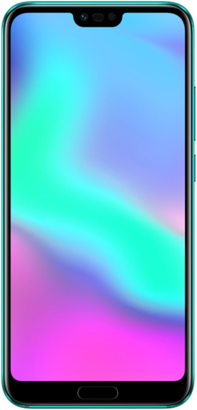 Honor 10 Dual SIM - 128 GB storage - UK Official Device - Phantom Green - 24 MP Dual Camera and 5.84 Inch Full View Display