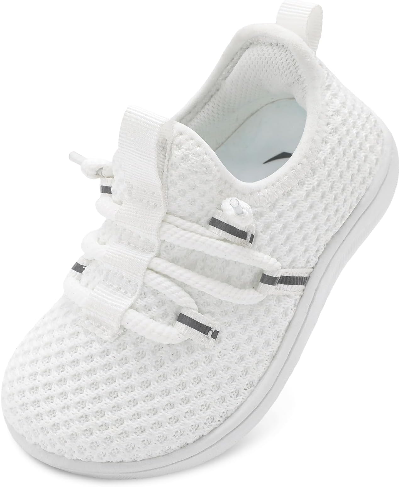 Toddler Shoes Barefoot Wide Toe Box Kids Slip On Walking Sneakers for Boys & Girls Lightweight Tennis Play Shoes