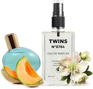 TWINS Impression of Acqua | Perfume for Women Eau de Parfum | No.8784 | 3.4 Fl Oz / 100 ml