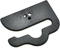 Vista 1 de 20pcs plástico gancho colgador & para embalaje calcetín prenda textil accesorios negro