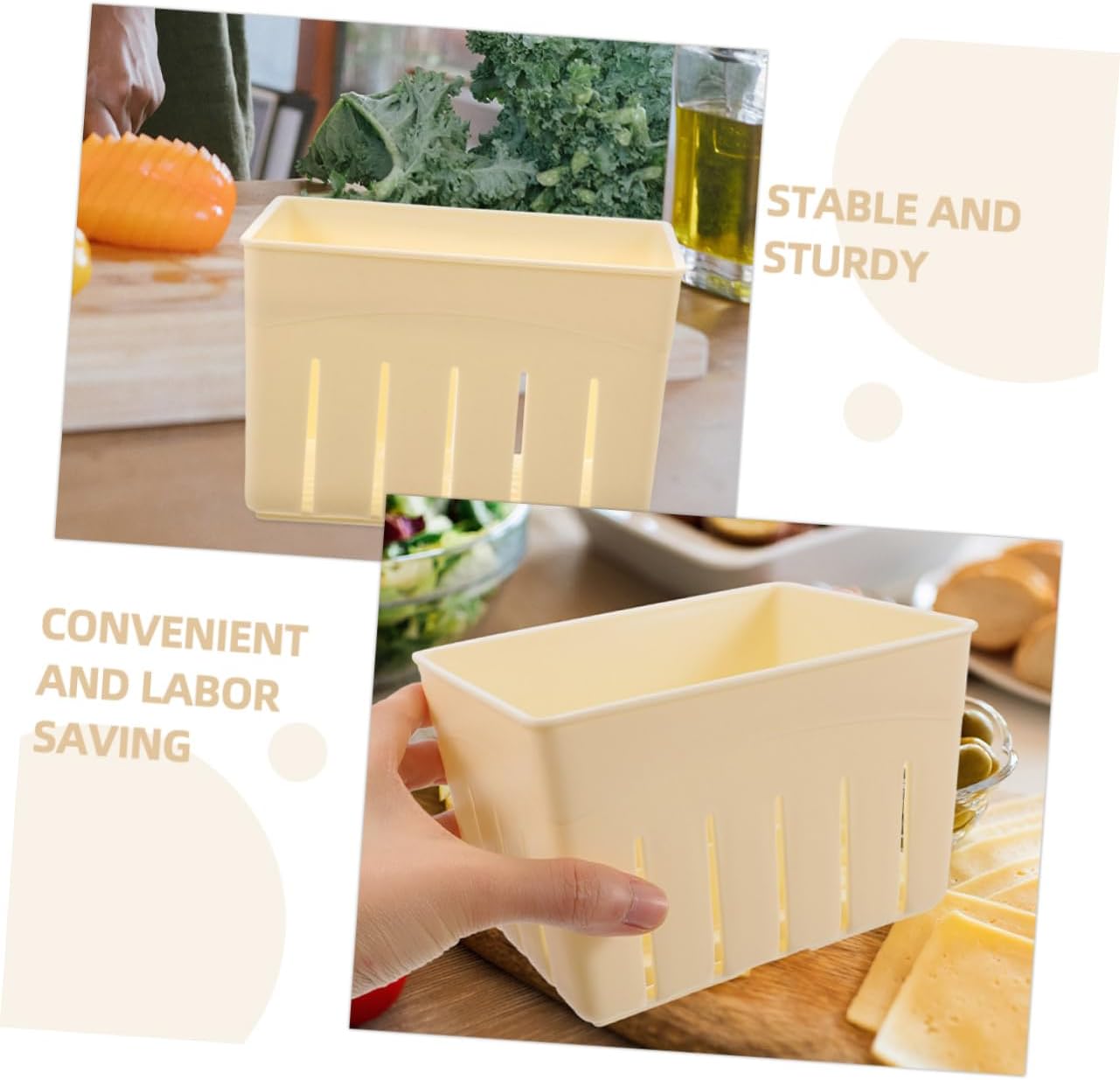 4pcs Homemade Tofu Maker Press Mold Cheese Press Board Diy Tofu Cheese
