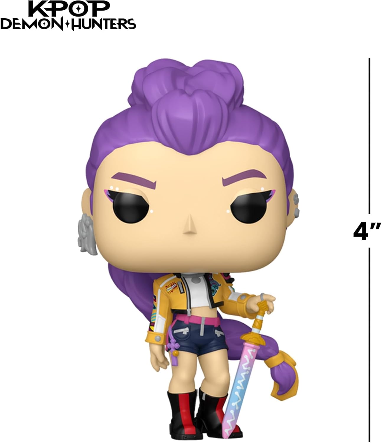Funko Pop! Animation: Kpop Demon Hunters - Rumi - Collectable Vinyl Figure - Gift Idea - Official Merchandise - Toys for Kids & Adults - TV Fans - Model Figure for Collectors
