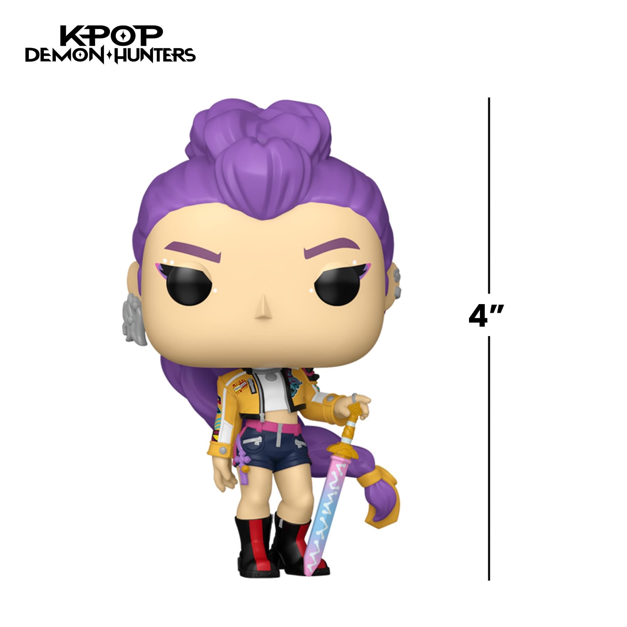 Funko Pop! Animation: KPOP Demon Hunters - Rumi - Figura de Vinilo Coleccionable - Idea de Regalo - Mercancia Oficial - Juguetes para Niños y Adultos - Movies Fans
