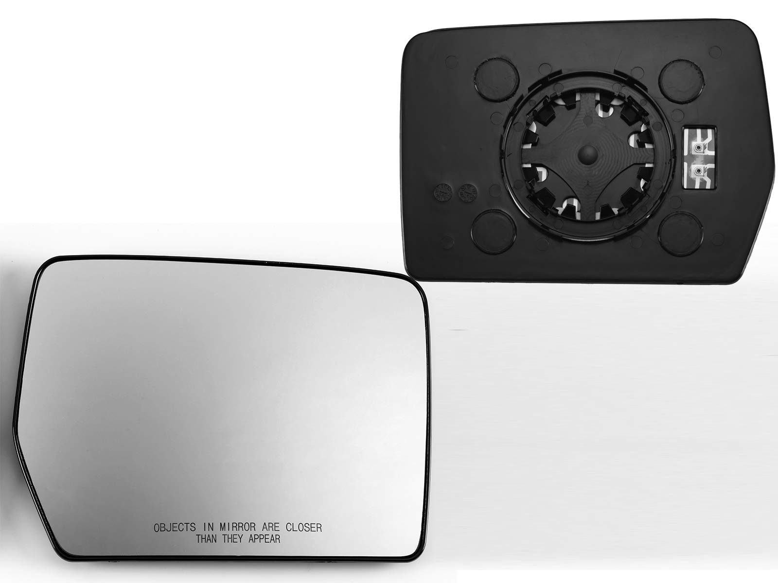 APA Replacement for 2004-2010 F150 2006 MARK LT Heated Mirror Glass with Backing Plate Passenger Right Side 4L3Z17K070DA FO1325109