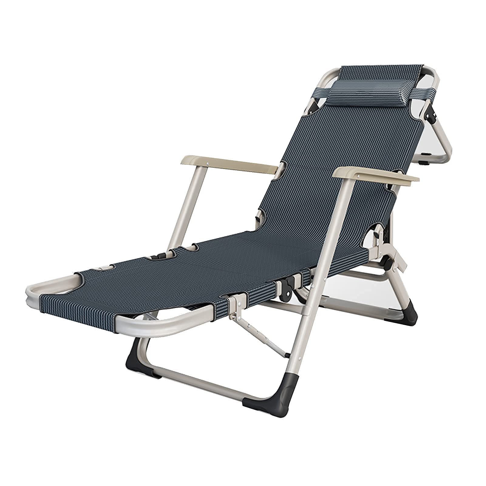 Chaise longue de jardin pliante pour vos moments de détente sur la terrasse