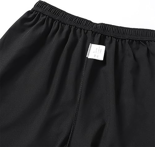 Miniatura 5 de Ymosrh Men's Running Workout Shorts Lightweight Breathable Gym Athletic Shorts with Zipper Pockets, L-8XL