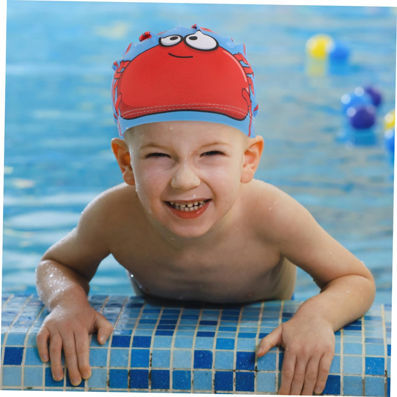 Toddmomy 4 Cuffie per Design Divertenti per Ragazzi e Ragazze Antiscivolo Piscina e Doccia