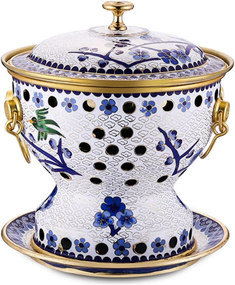 Fondue Pots Alcohol Stove Small Hot Pot Single Environmental Protection Oil Lamp Alcohol Pot Commercial One-Person Copper Hot Pot (C 19.2 * 23cm)