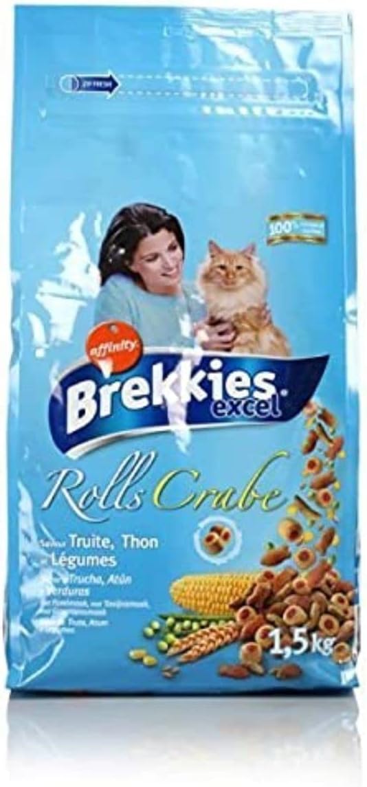 Brekkies Excel Rolls Fish 1.5kg