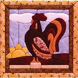 Quilt Magic 12-Inch by 12-Inch Rooster Kit