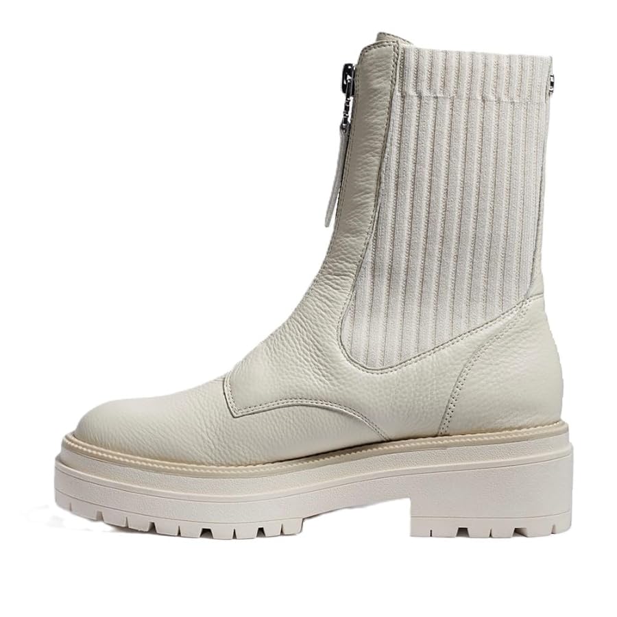Boot Trend Bianco Biadayna Off White Chelsea Boots Womens Jeossy