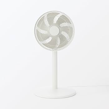 無印良品 MUJI おしゃれ♪ ３D首振り♪ DCリビング扇風機 リモコン付き Amazon | 無印良品 首振り範囲が調節できる DC扇風機 MJ