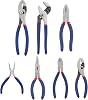 Mechanical Pliers Set, 7 Piece Hand Tool Set | Multifunctional Non-Slip Ergonomic Design for Home Water Pipe Repair Automotive Construction Pliers