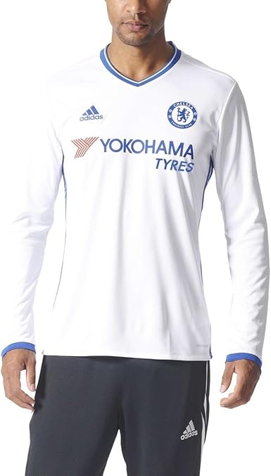 adidas Men's Chelsea 3 JSY L Chelsea FC 2015/16 Home Shirt : Amazon.co.uk:  Clothing
