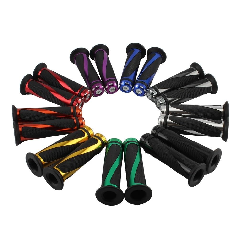 Poignée de Guidon Universelle 7/8" (22 mm) usinée CNC pour Moto, Scooter, vélo électrique et