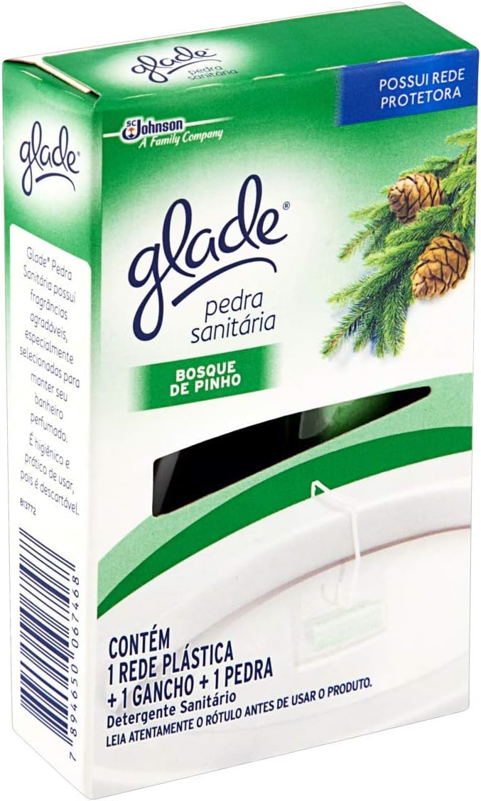 Glade Desodorizador Sanitário Pedra Bosque de Pinho 25g