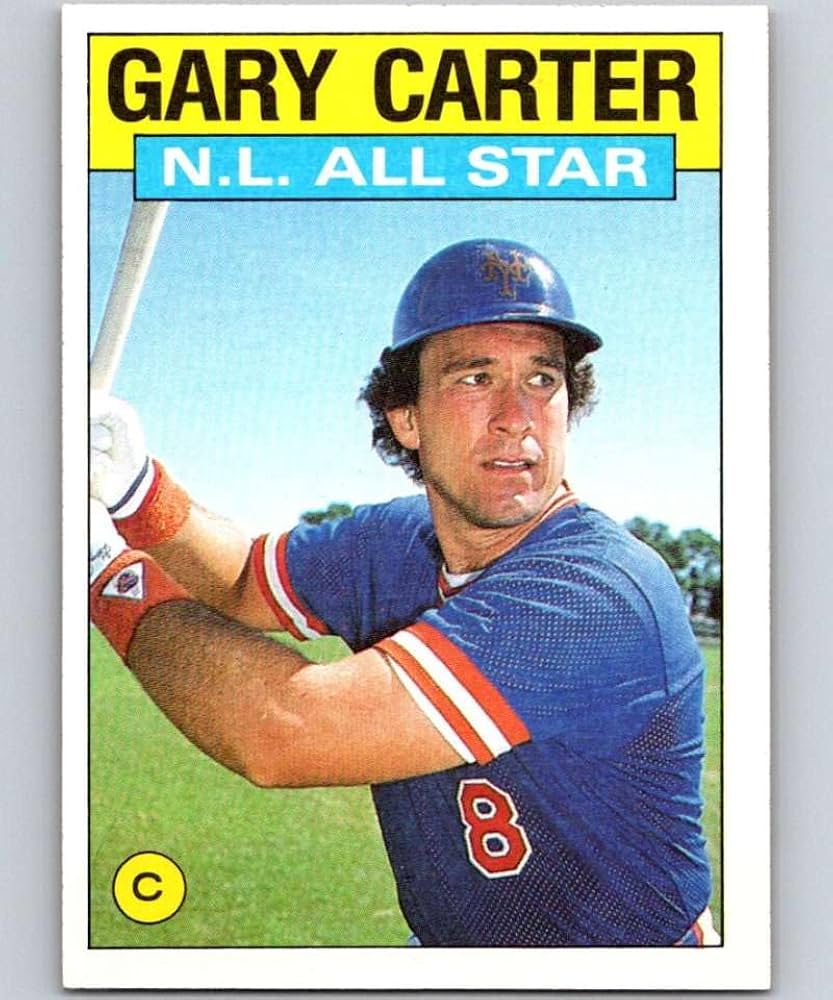 Amazon.com: 1986 Topps Baseball #708 Gary Carter New York