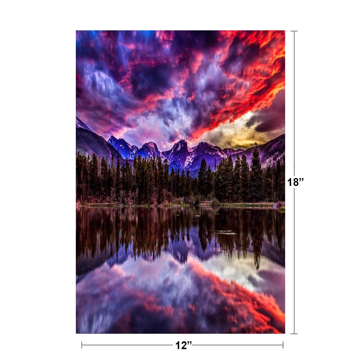 Amazon.com: Sunset in Rocky Mountain National Park Photo