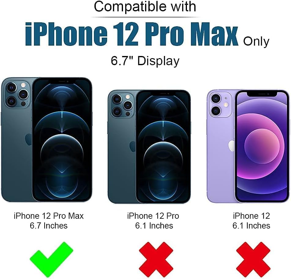 Image of Compatible with iPhone 12 Pro Max | Premium Textured Microfiber Candy Protective Case | Shock-Absorbing Back Cover with Enhanced Camera Guard (Gray)