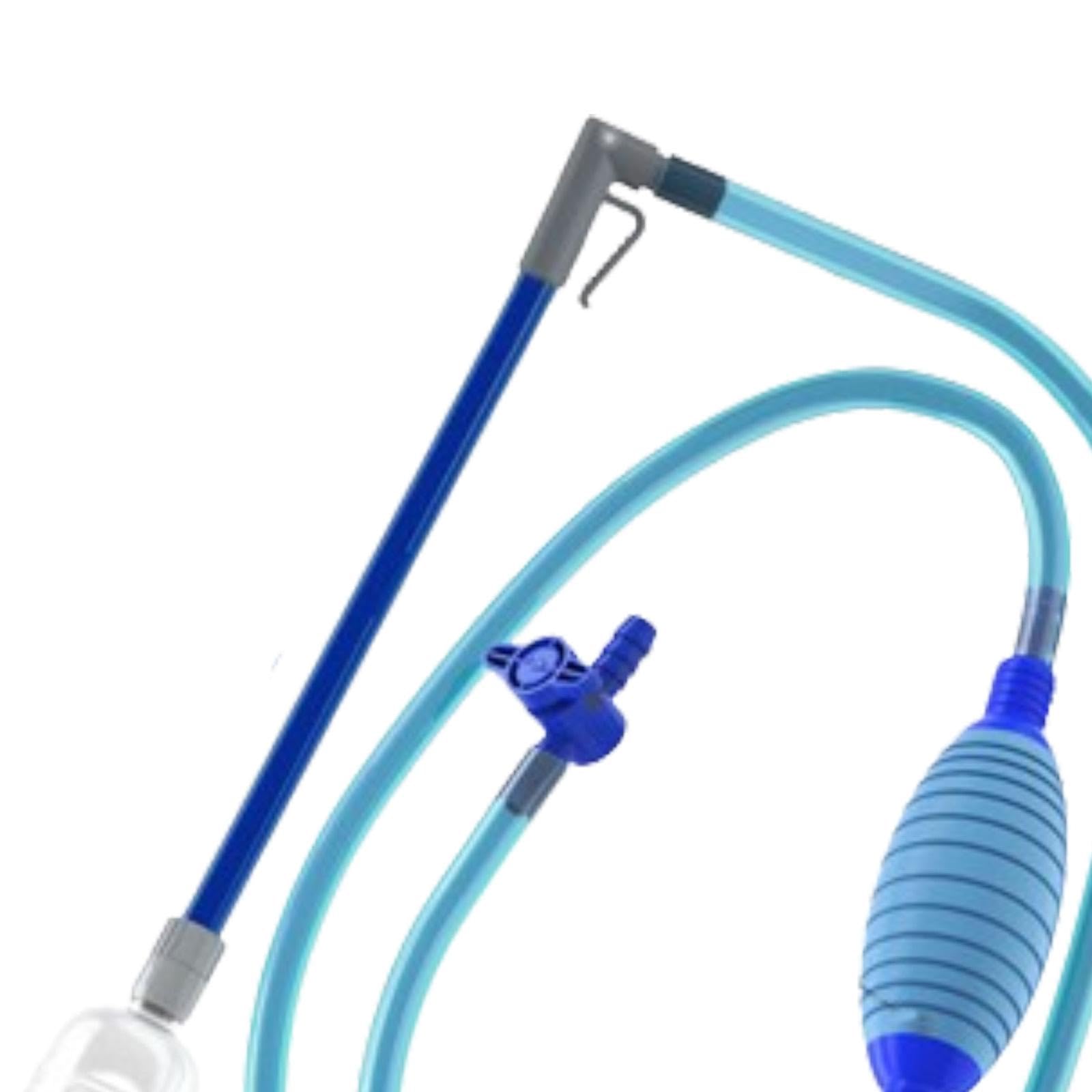 Fenteer Changeur d'eau pour Aquarium Nettoyeur Manuel pour Aquarium Aspirateur à Siphon pour Changement d'eau, 3.0 M