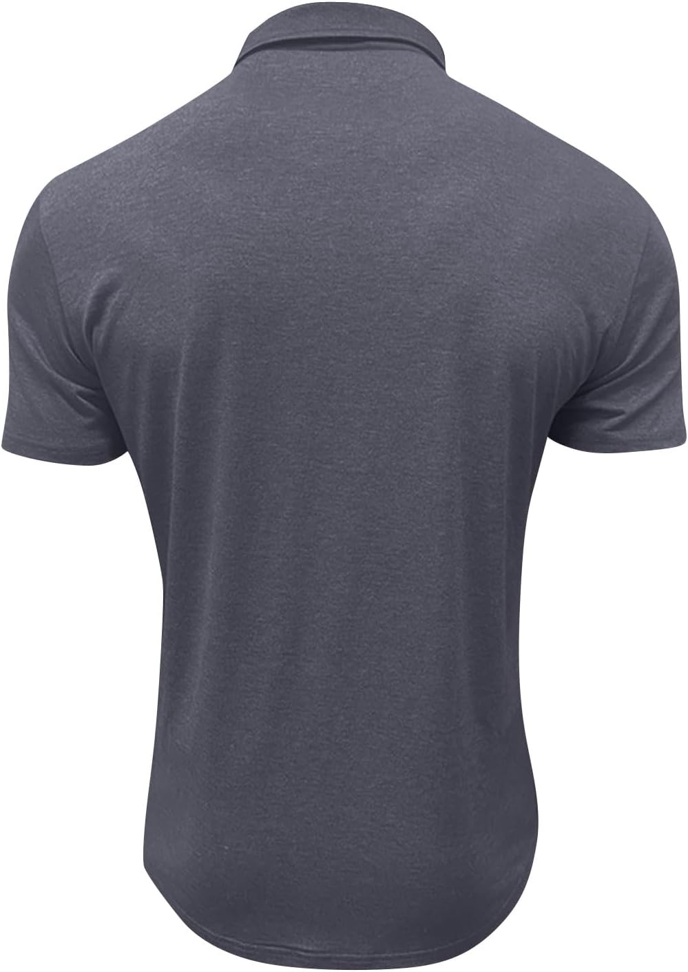 Ymosrh Men's Work Polo Shirts Short Sleeve Golf Polo Business Casual Dress Collared Shirts, M-3XL