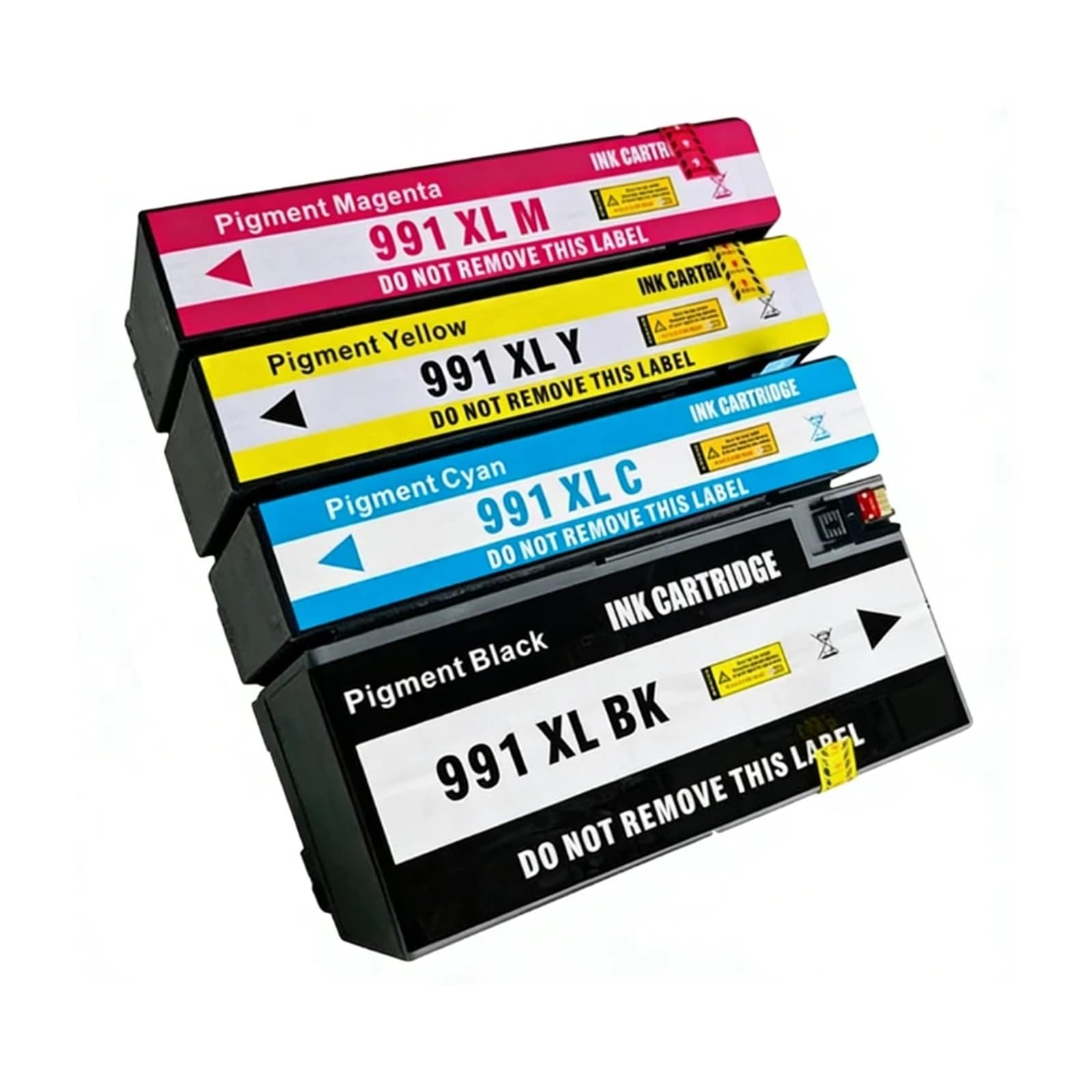 Cartucho de inyección de Tinta 991XL, Compatible con HP Pro 750dw/777z/MFP 772dn MFP 774dn/dns 779dn/dns(991X-1pcs-Yellow)