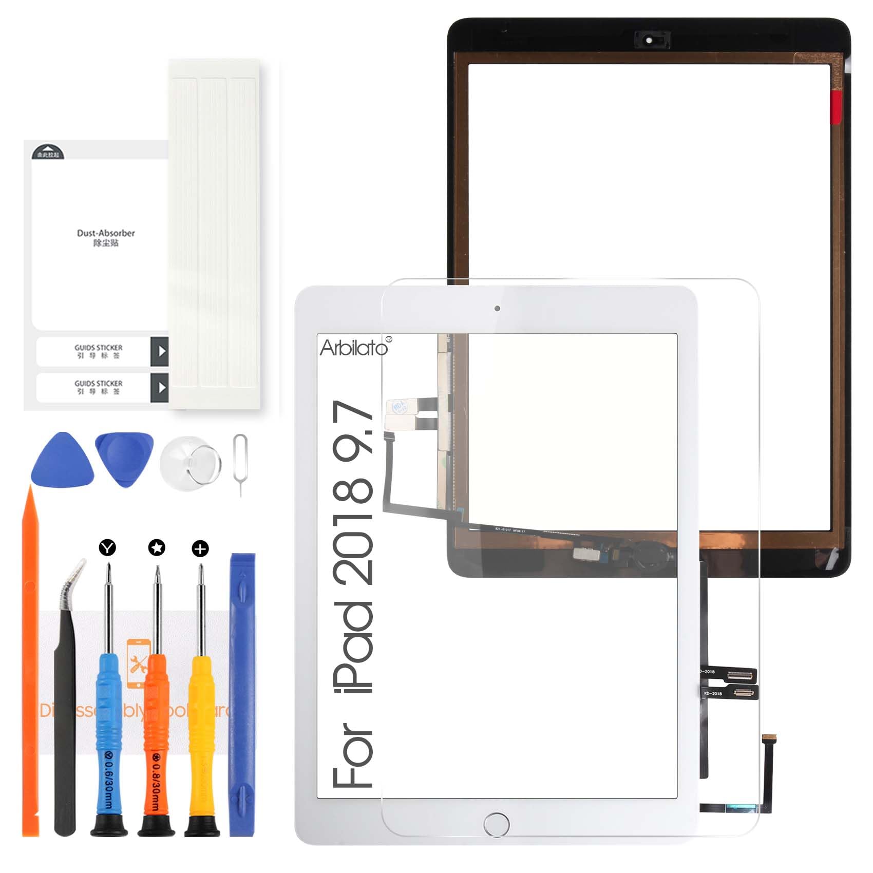 Amazon.com: Screen for iPad 9.7 2018 Screen Replacement for iPad 6
