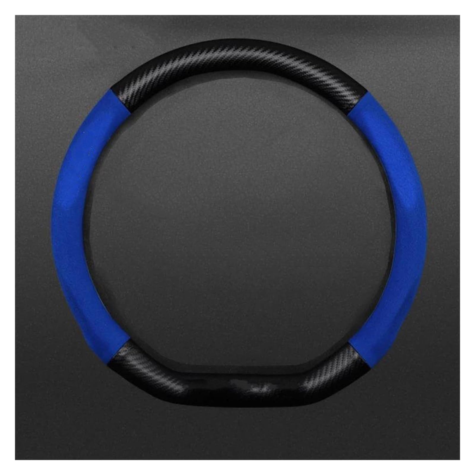 Funda Para Volante Coche Para Dodge M80 M 80 38 Cm Funda Para Volante En Forma D Accesorios Volante Automóvil Protector Volante Coche(Round-Orange)