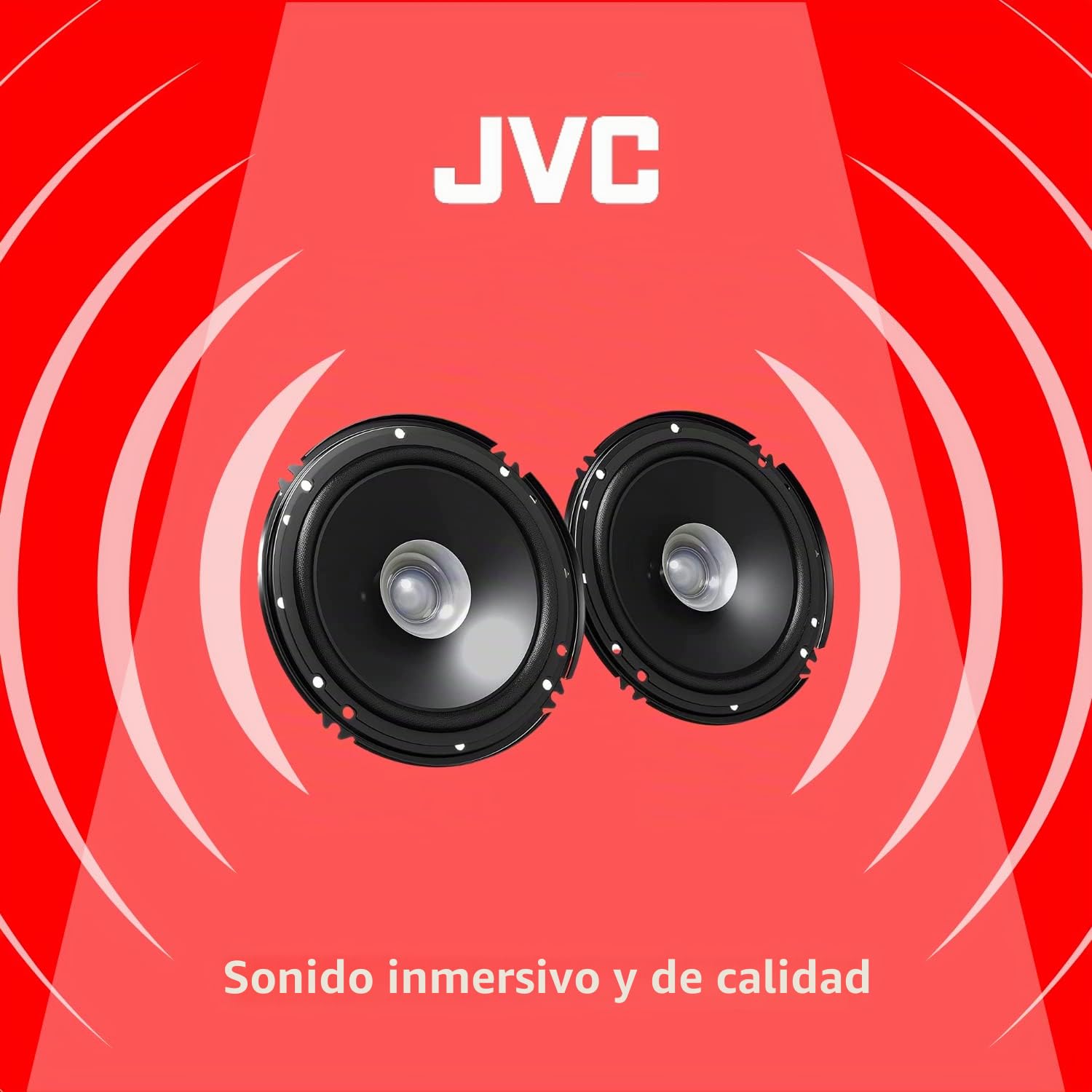 JVC Altavoces Coche CS-J610X (2.0, 300 W, 165 MM)