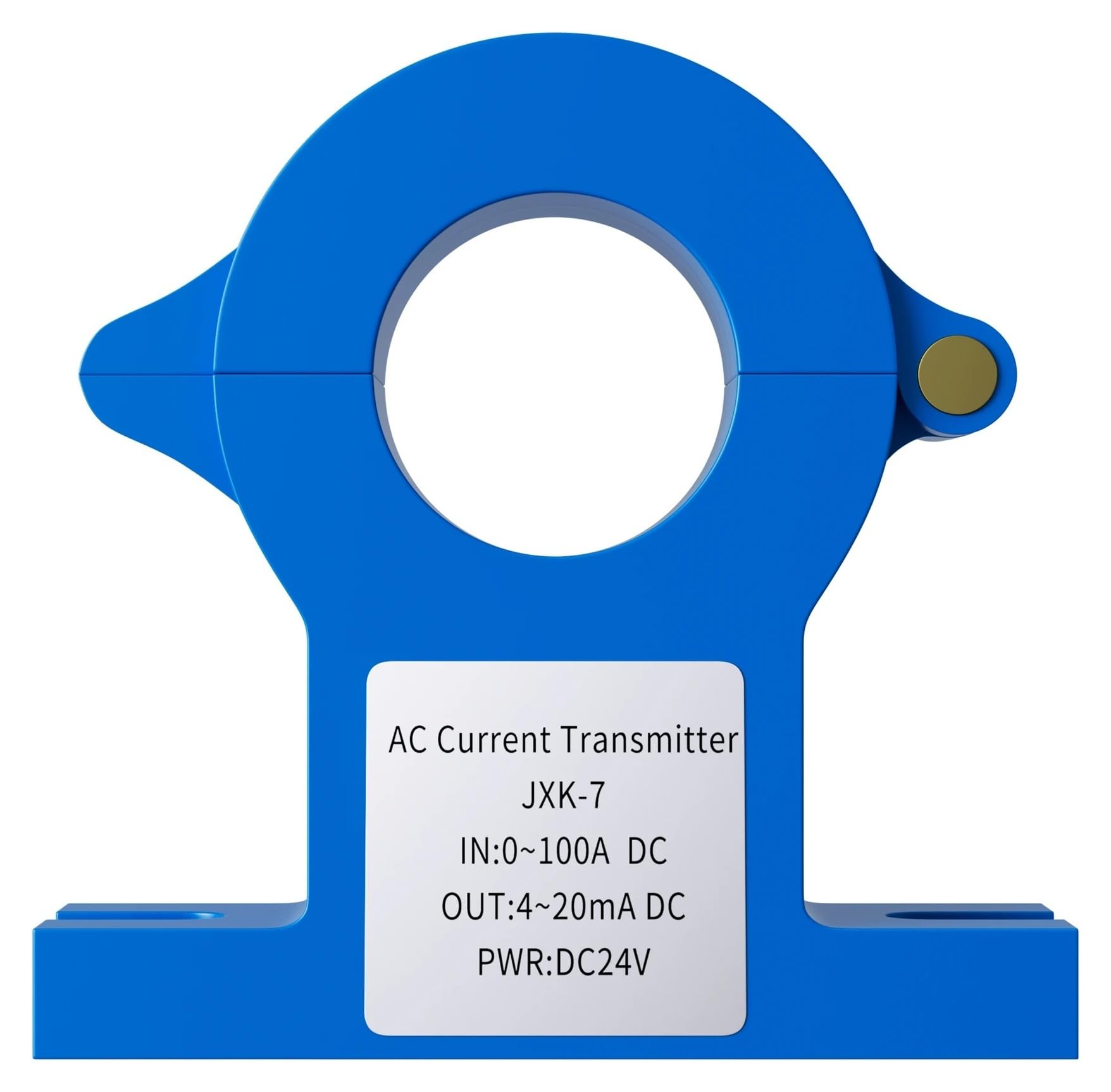 Transmisor de Corriente de núcleo Dividido JXK-7 de 38 mm con Salida de 0-10 V
