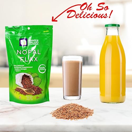 Miniatura 6 de Linaza Plus Original - Linaza Plus Original - Limpieza de colon y estreñimiento - (1 libra) Mezcla 100% natural de linaza molida -Senna- Lucuma-