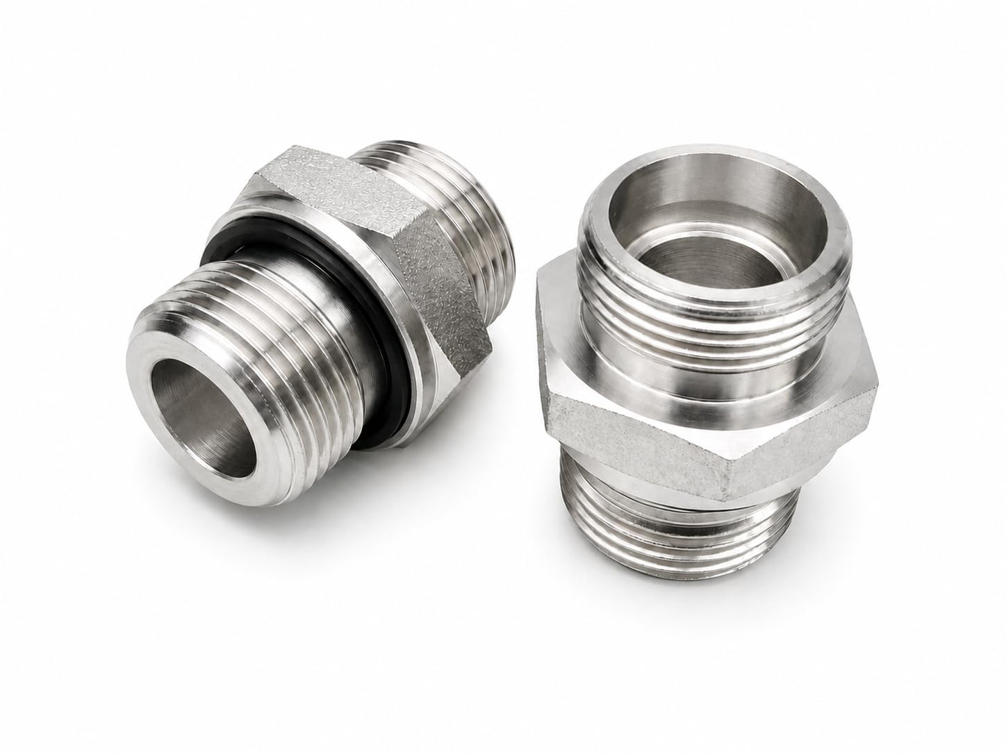 Hydraulik Gerade Einschraubverschraubung Leicht Metrisch → Metrisch, Varianten (M18x1,5→M16x1,5 10L)