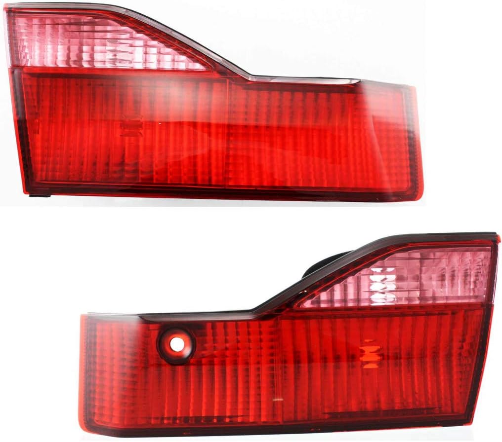For Honda Accord Tail Light Assembly Unit 1998 1999 2000 Pair Driver and Passenger Side | Inner | Sedan | DOT Certified | HO2800122 + HO2801122