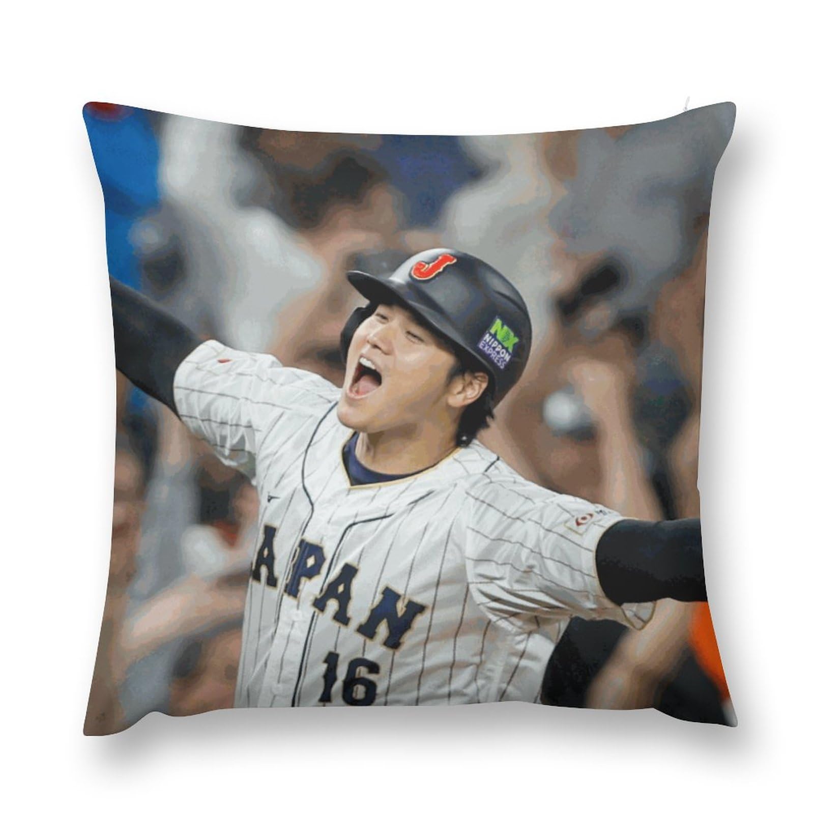 大谷翔平ピロークッションおまけ写真付き 記念品】Ninjala Ohtani Pillow 大谷翔平 クッション