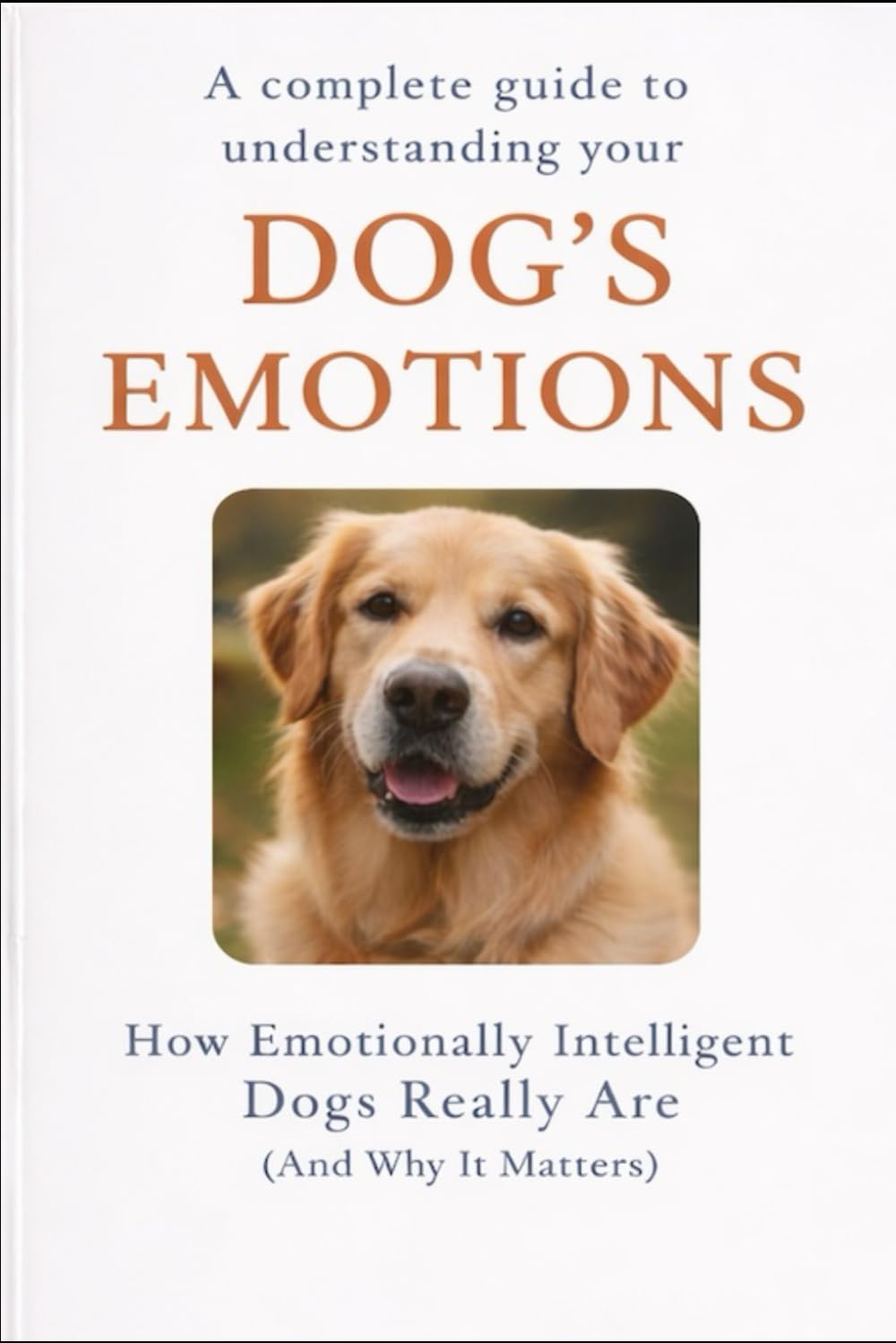 Dog's Emotions: Understanding before correction
