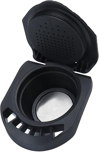 Miniatura 8 de Cápsula de café, negro reutilizable cápsula de café negro reutilizable taza de filtro de café accesorio para máquina de café para