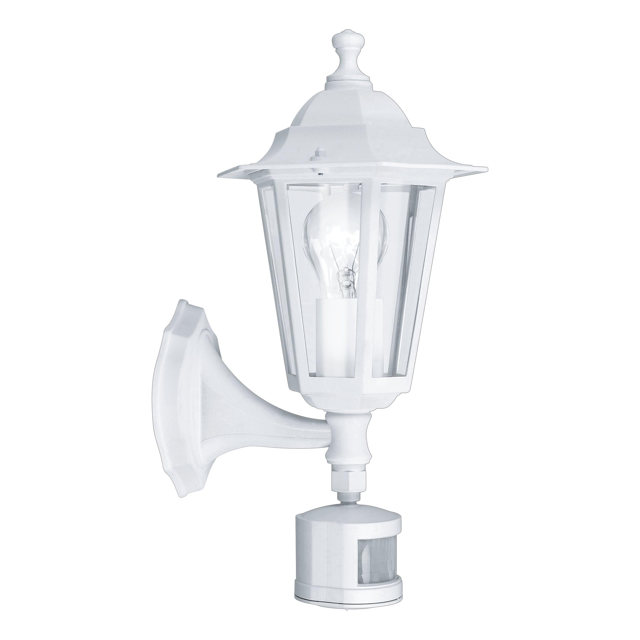 Eglo Laterna 5 Outdoor wall Light, Motion Sensor Porch Lamp