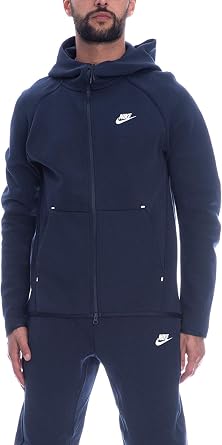Nike Mens NSW Club Full Zip Hoodie