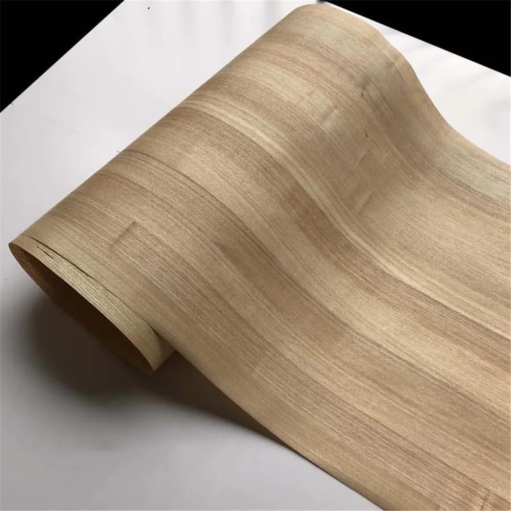 Chapa de madera natural flexible de fresno con tejido