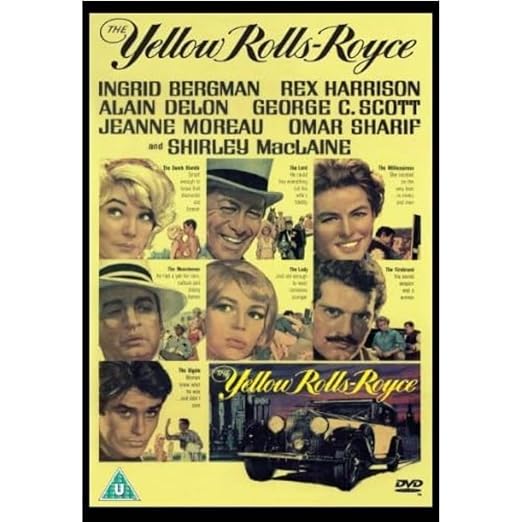 The Yellow Rolls Royce [DVD] [Reino Unido] Amazon.es Rex Harrioson, Ingrid Bergman, Omar