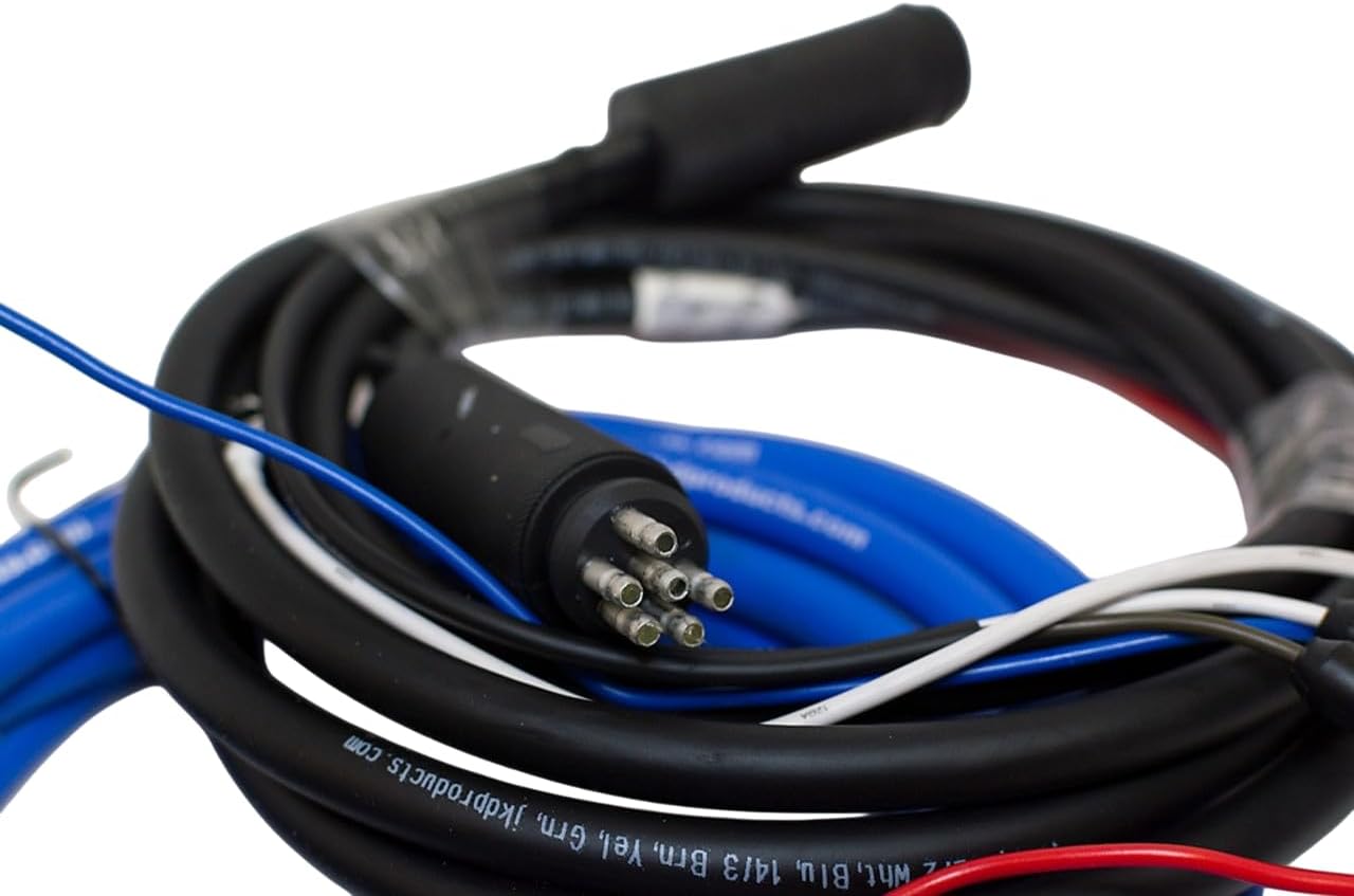 Load Trail 090092 Cold Weather 2-Piece Wire Harness Extension for Gooseneck Trailers